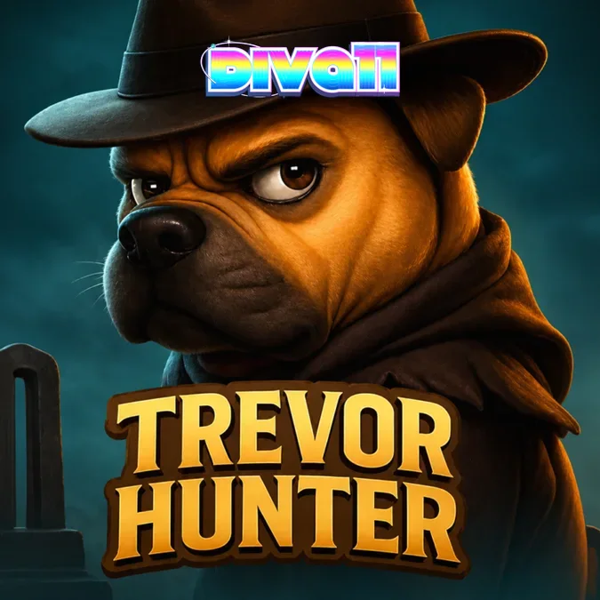 Tampilan antarmuka permainan slot Trevor Hunter yang menampilkan grid 3x3 dan mekanisme lilin